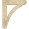 Ekena Millwork Thorton Craftsman Rough Sawn Bracket, Douglas Fir, 4"W x 22"D x 26"H BKT04X22X26THR04RDF - alternate 4